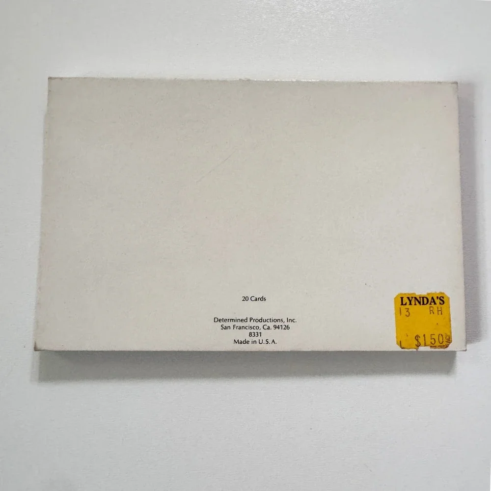 Joan Walsh Anglund Postcard Pack Booklet Four Seasons VTG 70s *All 20 Cards*